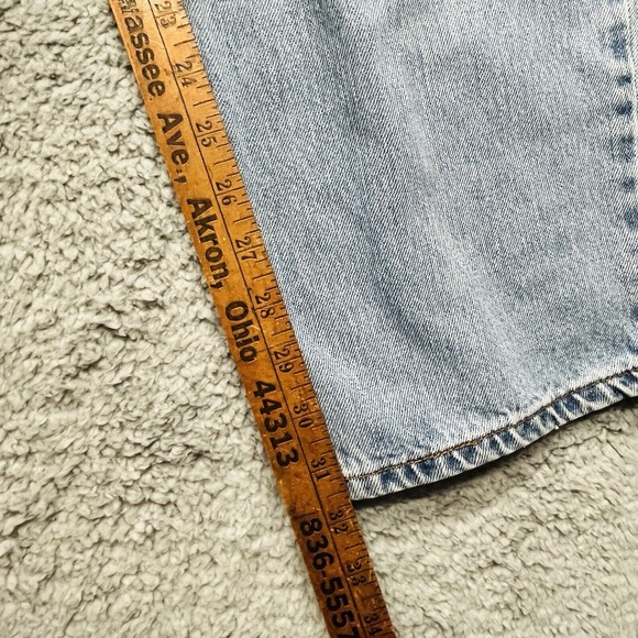 Levi's 560 Blue Jeans‎ Mens 38x32 Comfort Fit Baggy Loose Tapered Leg Distressed - Picture 6 of 9